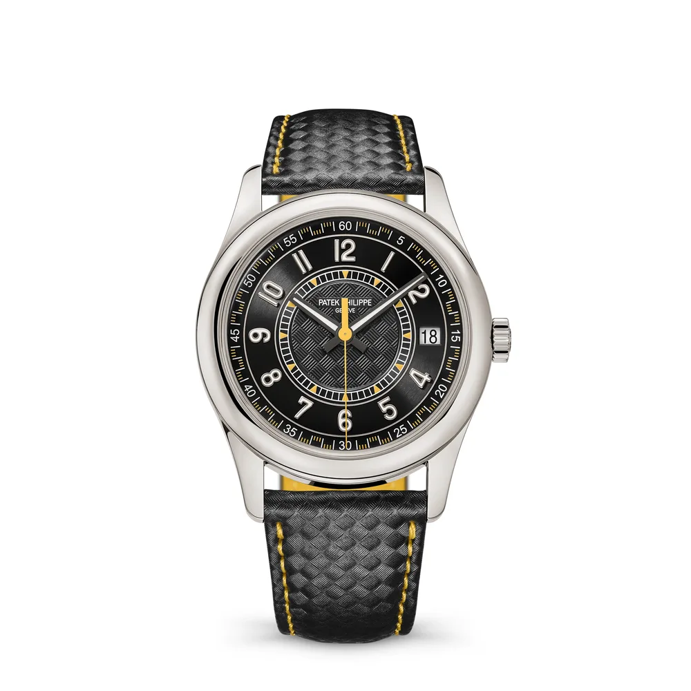 Patek Philippe Calatrava, White gold, Ebony black dial
