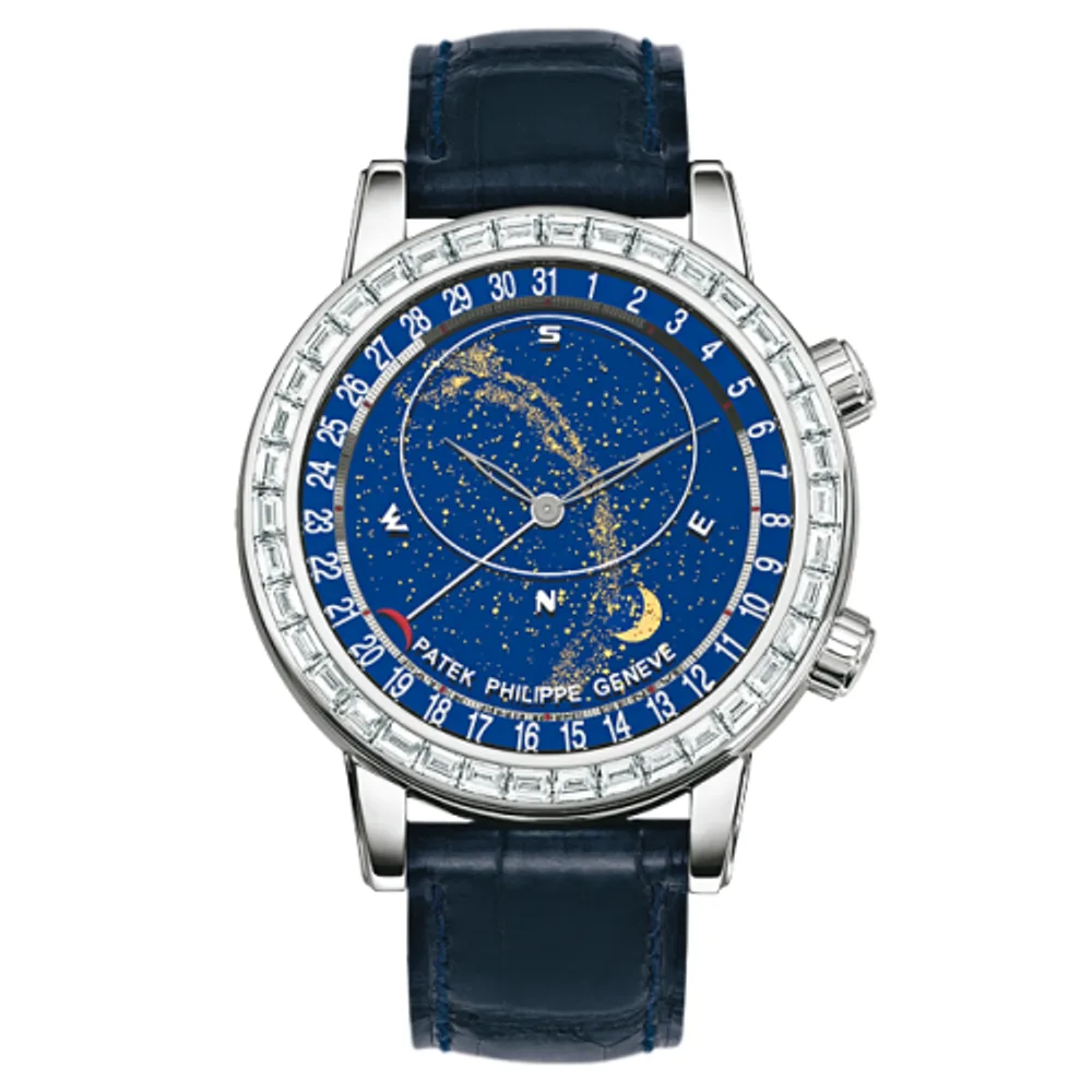 Patek Philippe Grand Complications Celestial 6104 White Gold / Blue
