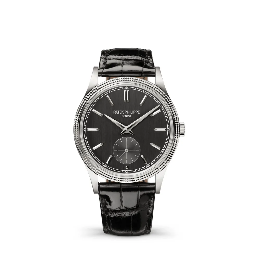 Patek Philippe Calatrava, White gold, Charcoal grey dial