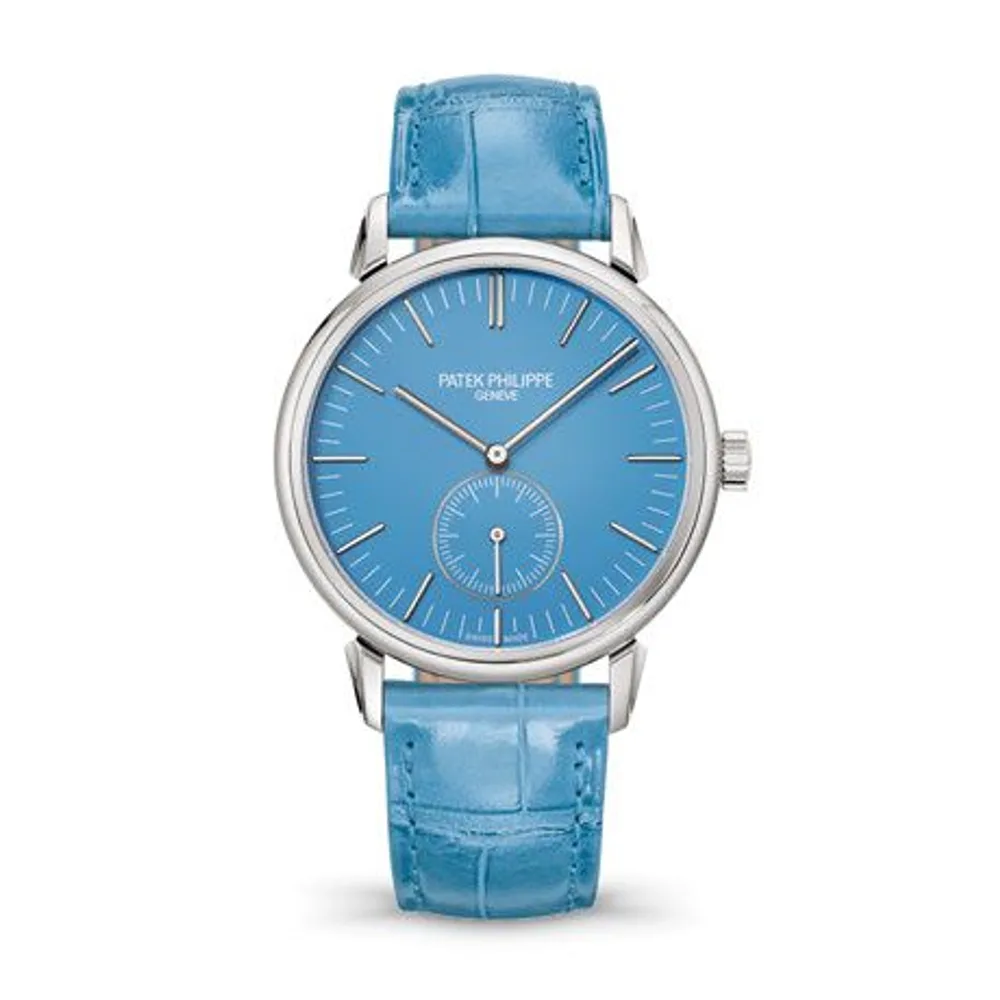 Patek Philippe Calatrava 6127 White Gold / Light Blue / Tokyo 2023