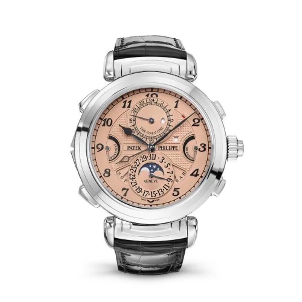 Patek Philippe Grandmaster Chime 6300 Stainless Steel / Salmon