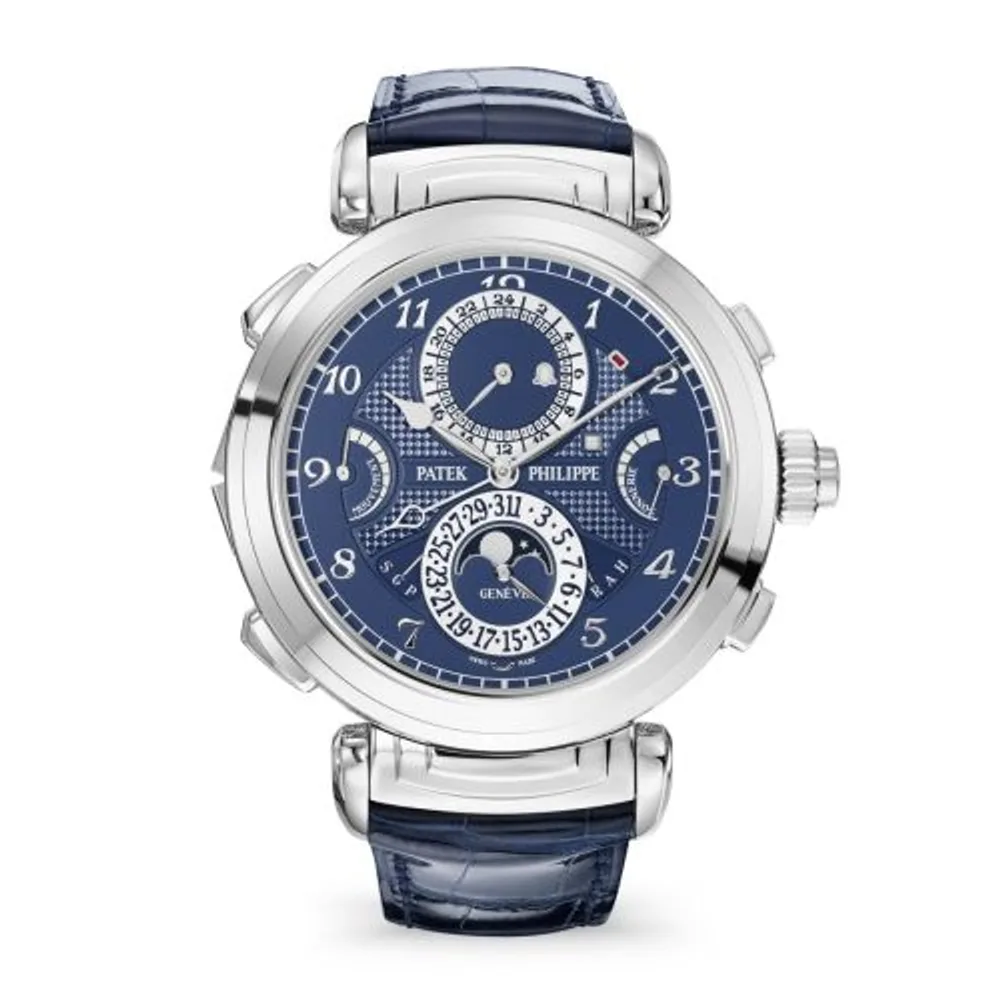 Patek Philippe Grandmaster Chime 6300 White Gold / Blue