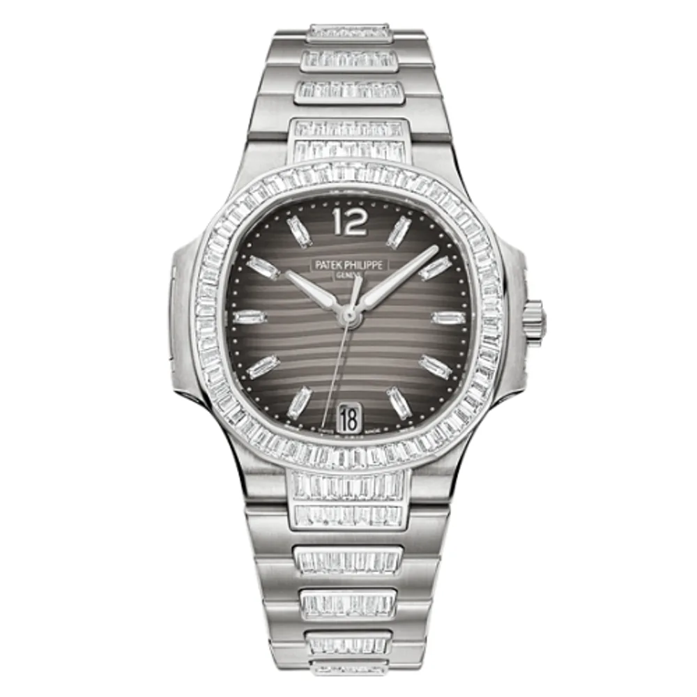 Patek Philippe Nautilus 7014 White Gold / Grey