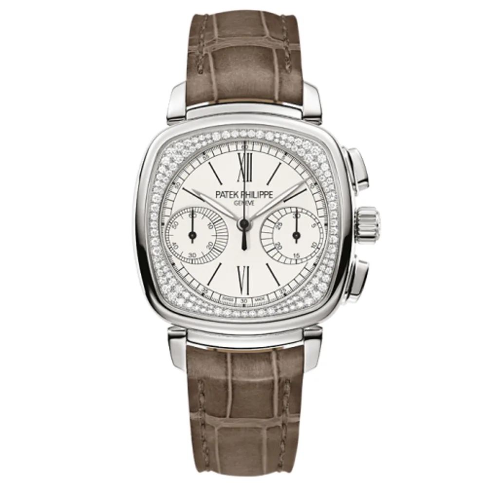 Patek Philippe Complications Chronograph 7071 White Gold Silver