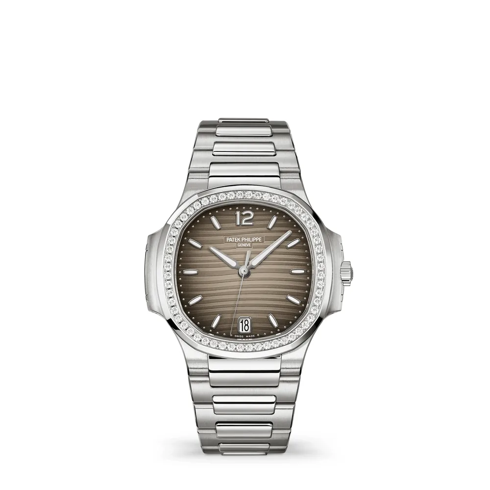 Patek Philippe Nautilus, Steel, Grey dial