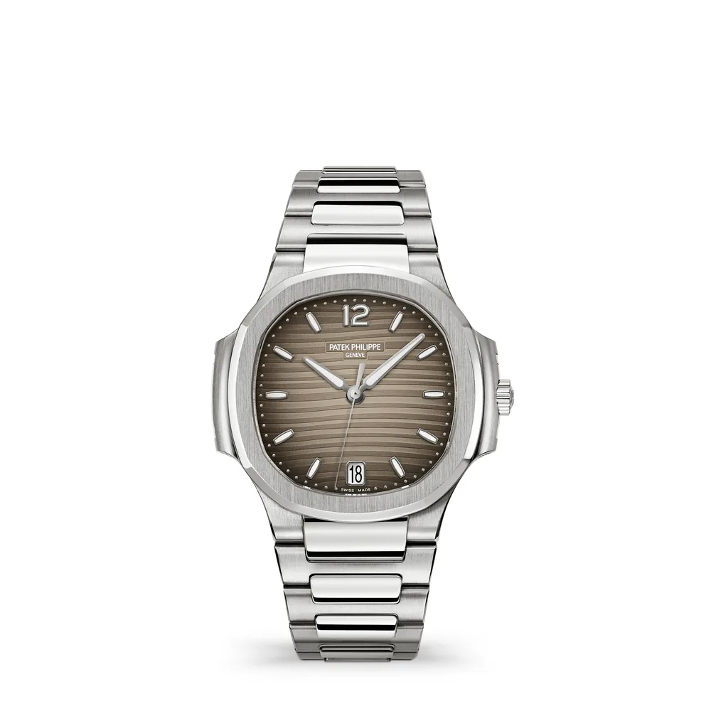 Patek Philippe Nautilus, Steel, Grey dial