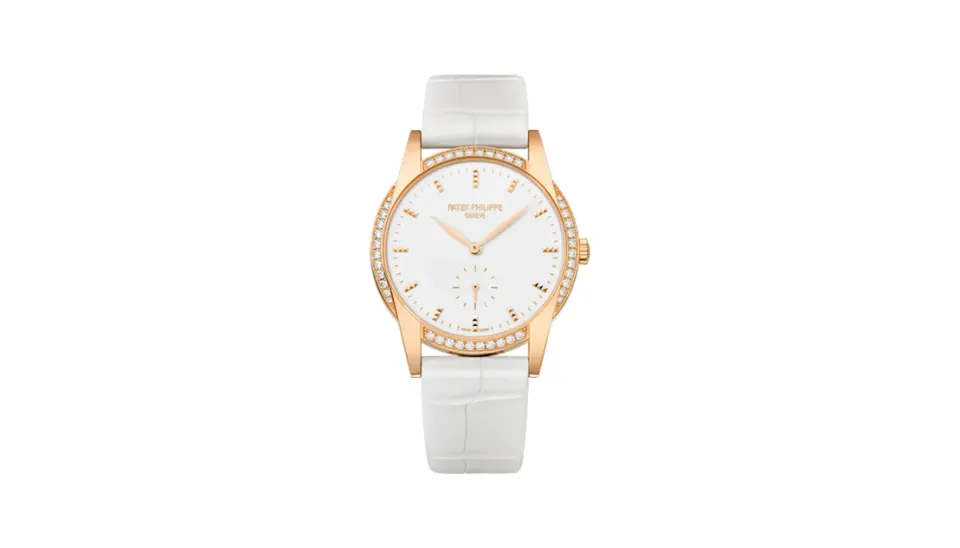 Patek Philippe Calatrava 7122 Rose Gold / White