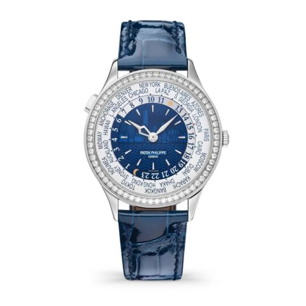 Patek Philippe Complications World Time 7130 White Gold New York
