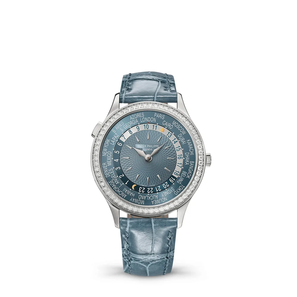 Patek Philippe Complications, White gold, Blue-grey dial
