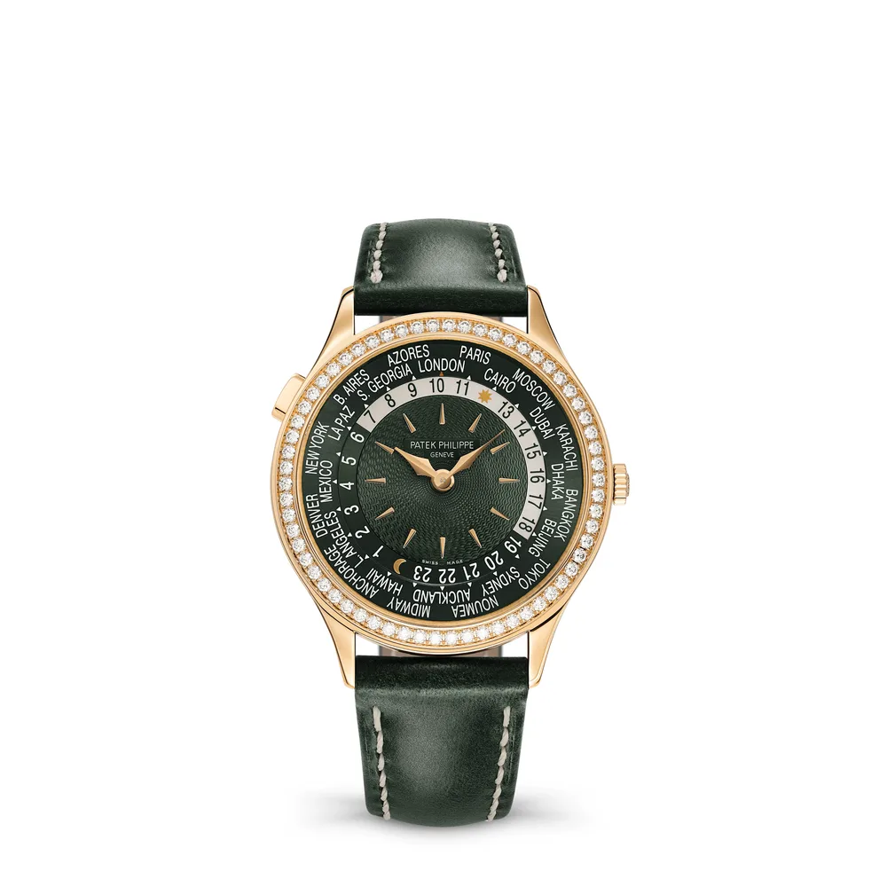 Patek Philippe Complications, Rose gold, Olive green dial