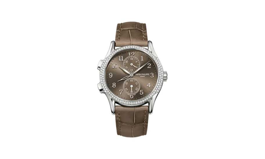 Patek Philippe Complications Calatrava Travel Time 7134 White Gold