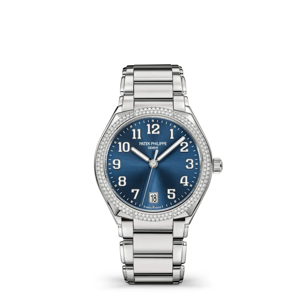 Patek Philippe Twenty~4, Steel, Blue dial