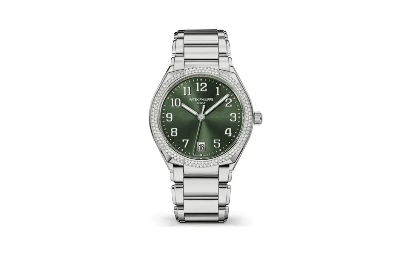 Patek Philippe Twenty~4, Steel, Olive green dial