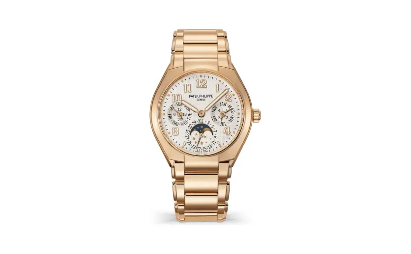 Patek Philippe Twenty~4, Rose gold, Silvery dial