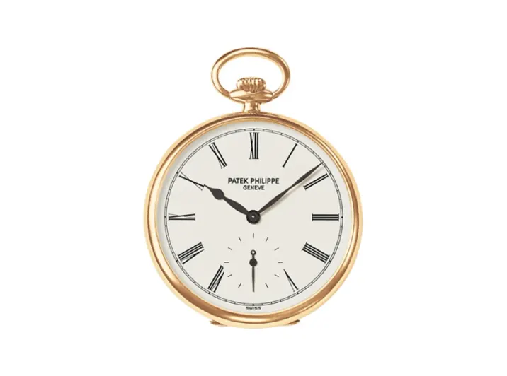 Patek Philippe Pocket Watch Lepine Yellow Gold / White