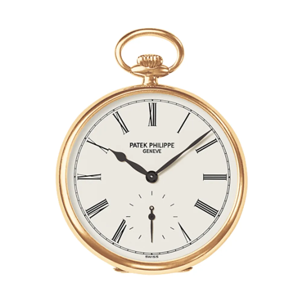 Patek Philippe Pocket Watch Lepine Yellow Gold / White