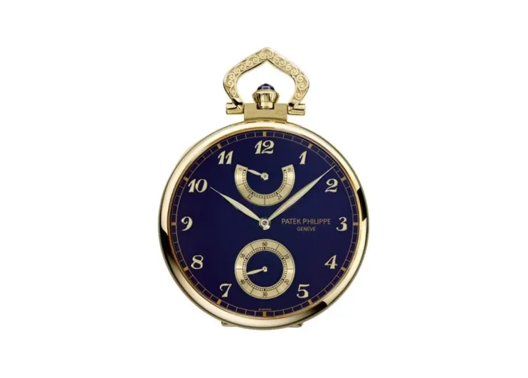 Patek Philippe Pocket Watch Lepine Power Reserve Yellow Gold / Matryoshka Dolls