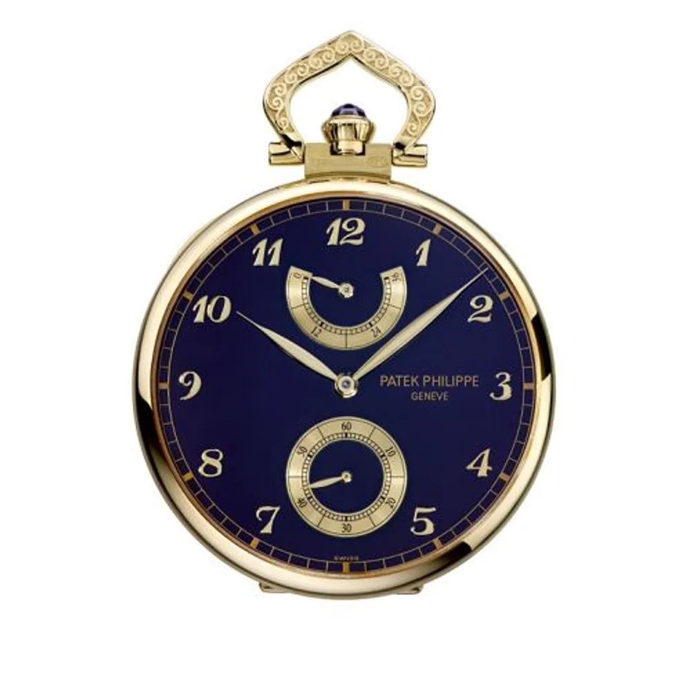 Patek Philippe Pocket Watch Lepine Power Reserve Yellow Gold / Matryoshka Dolls