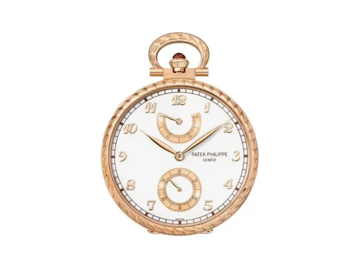 Patek Philippe Pocket Watch Lepine Power Reserve Rose Gold / Lateen Sails