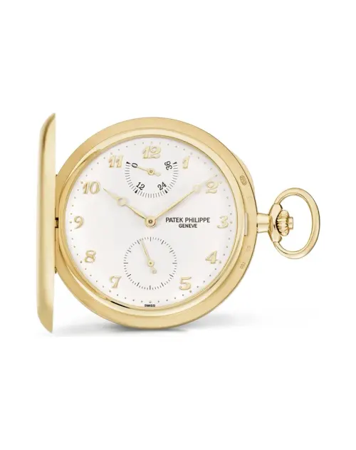 Patek Philippe Pocket Watches, Yellow gold, Silvery dial
