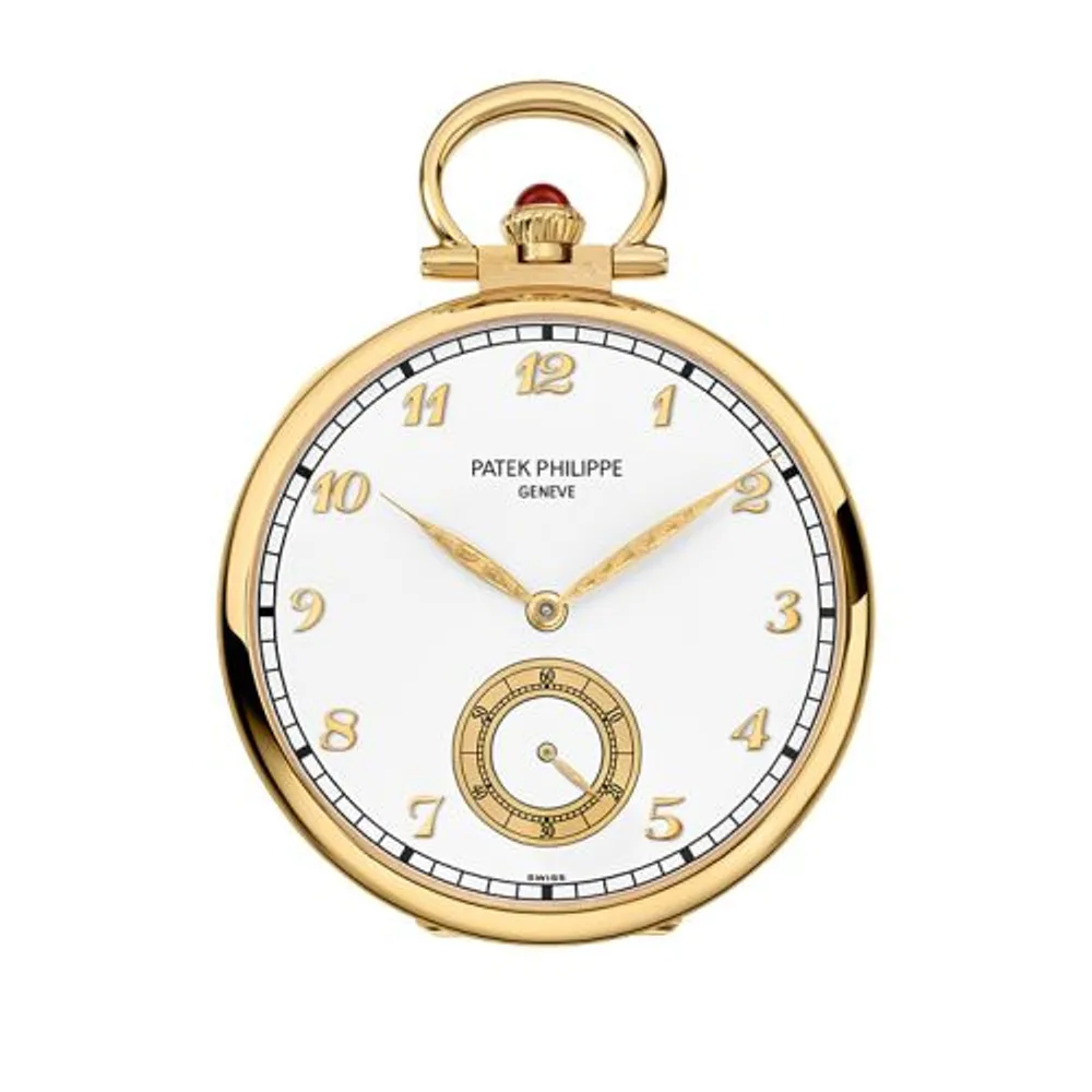 Patek Philippe Pocket Watch Lepine Yellow Gold / Geneva Old Town