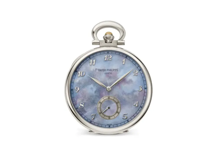 Patek Philippe Rare Handcrafts, White gold, Blue dial