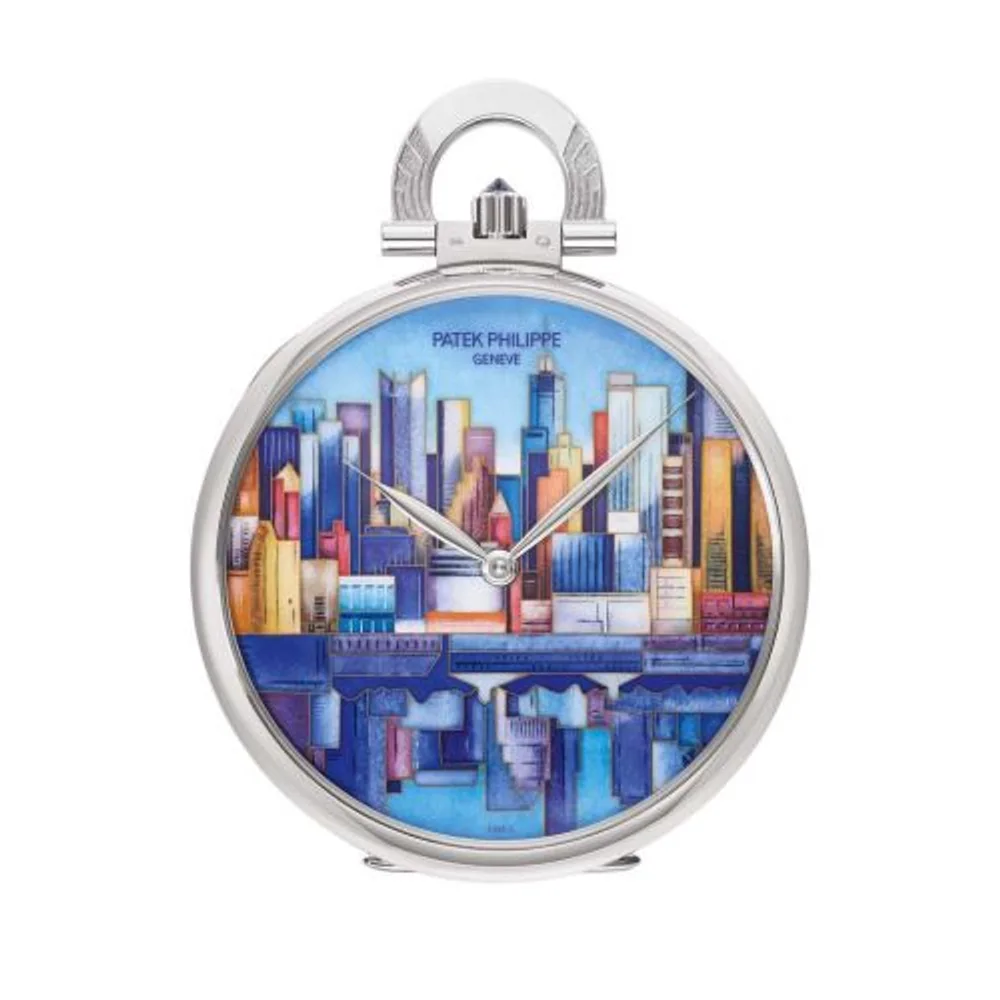 Patek Philippe Pocket Watch Lepine White Gold / Manhattan-Brooklyn