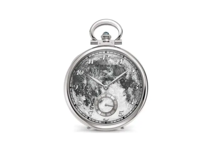 Patek Philippe Pocket Watch Lepine White Gold / First Steps on the Moon