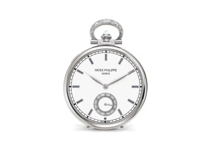 Patek Philippe Pocket Watch Lepine White Gold / Mount Rushmore