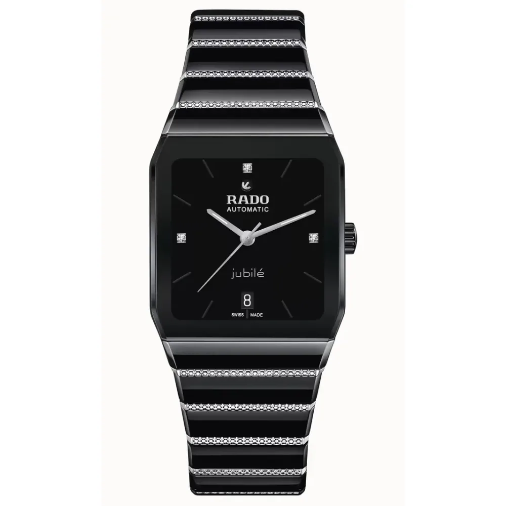 Rado Anatom Automatic Diamonds, High-Tech Ceramic, Stainless steel / PVD