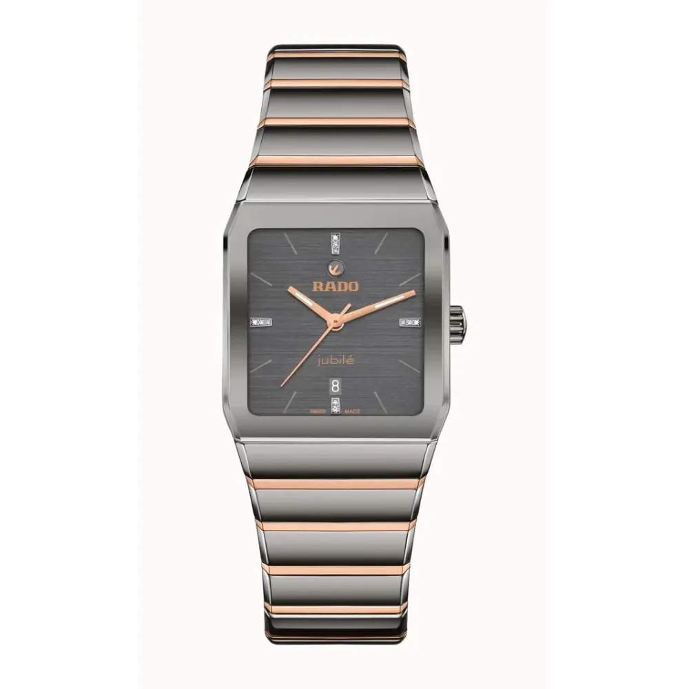 Rado Anatom, Plasma High-Tech Ceramic, Stainless Steel, Stainless steel / PVD