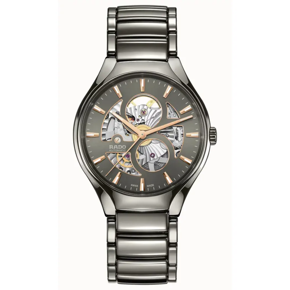 Rado True Round Automatic Open Heart, Plasma High-Tech Ceramic