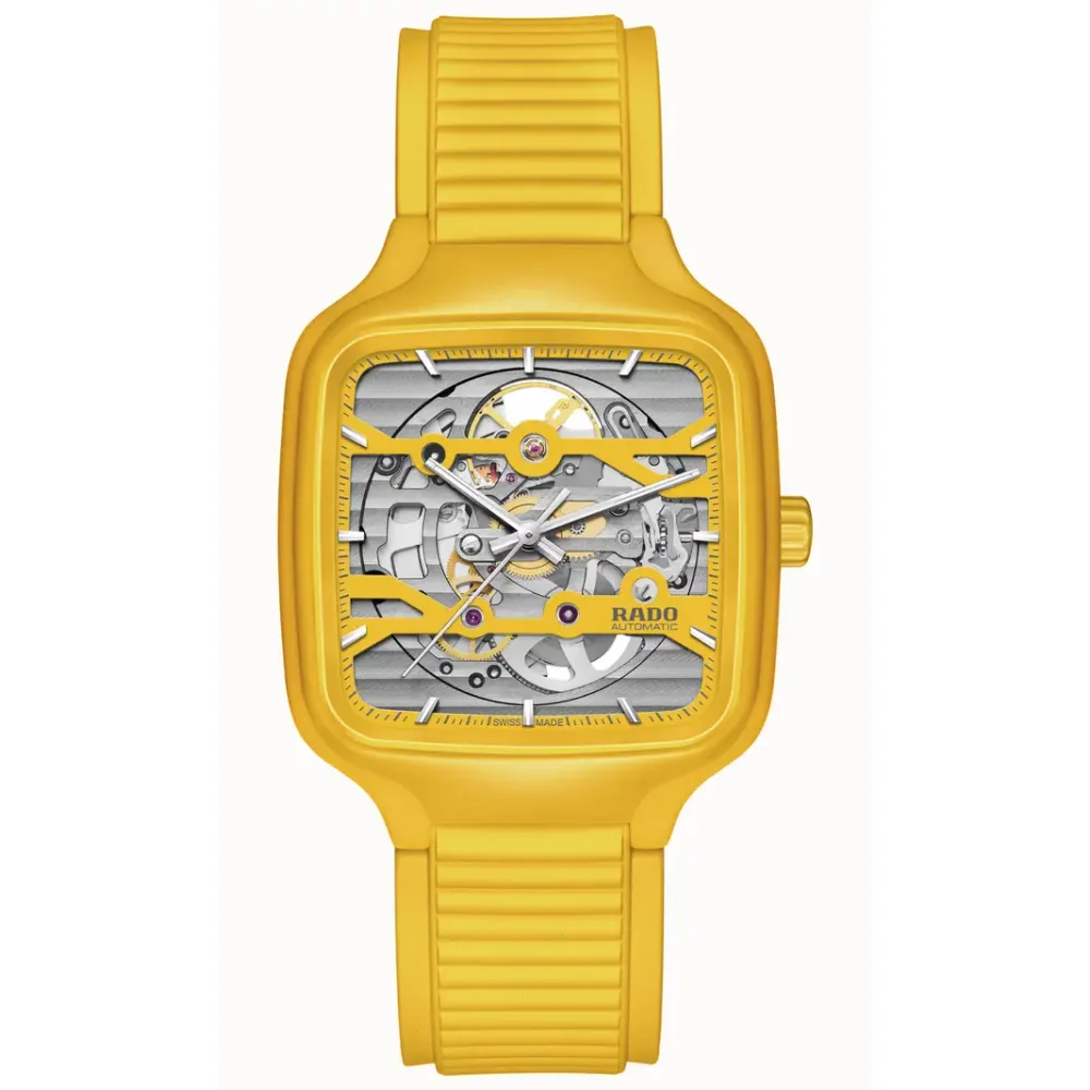Rado True Square Automatic Skeleton, High-Tech Ceramic