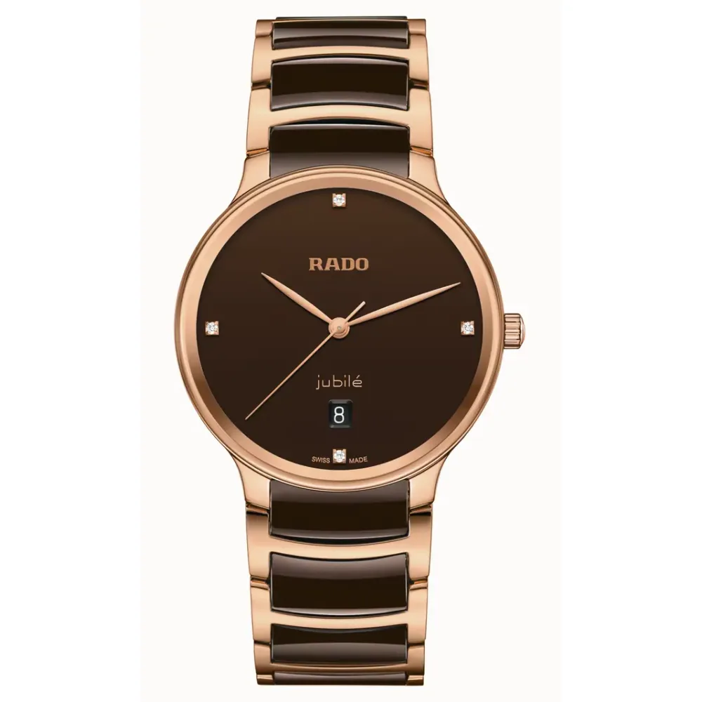 Rado Centrix Diamonds, Stainless steel / PVD