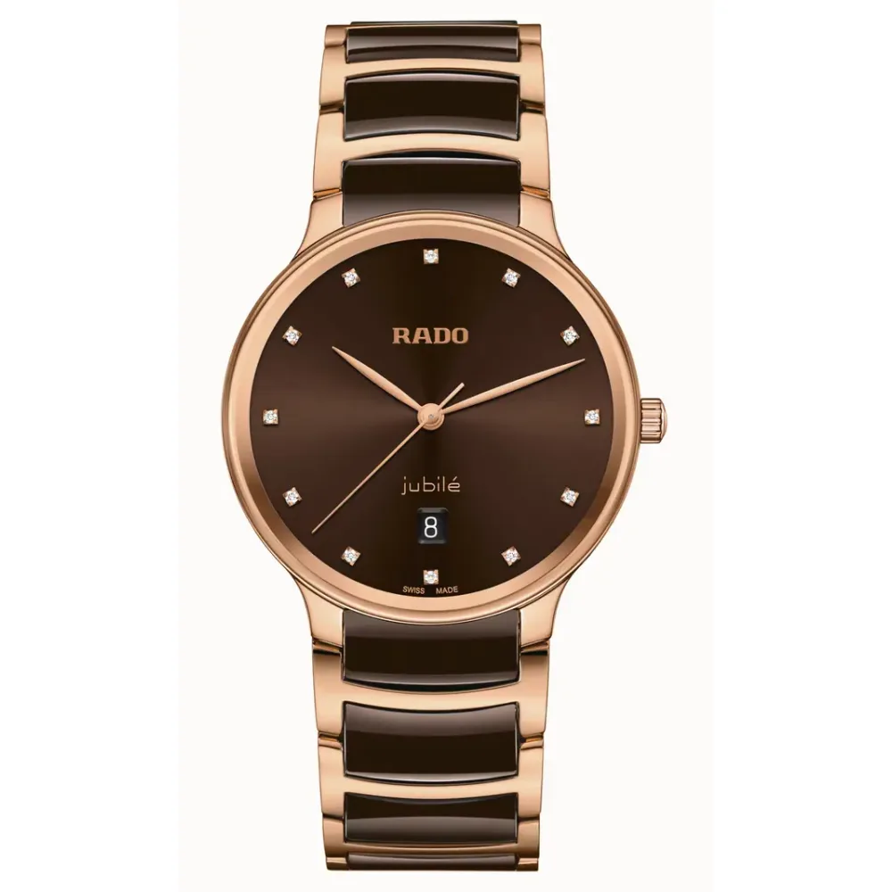 Rado Centrix Diamonds, Stainless steel / PVD
