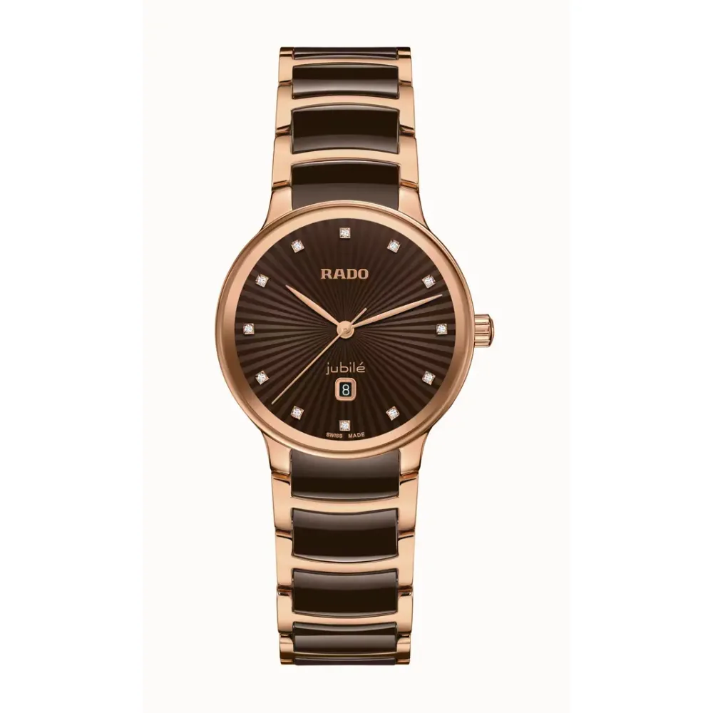 Rado Centrix Diamonds, Stainless Steel, Stainless steel / PVD