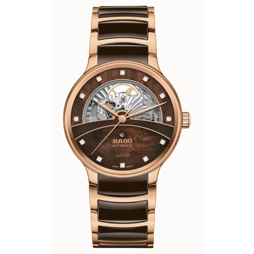 Rado Centrix Automatic Diamonds Open Heart, Stainless steel / PVD