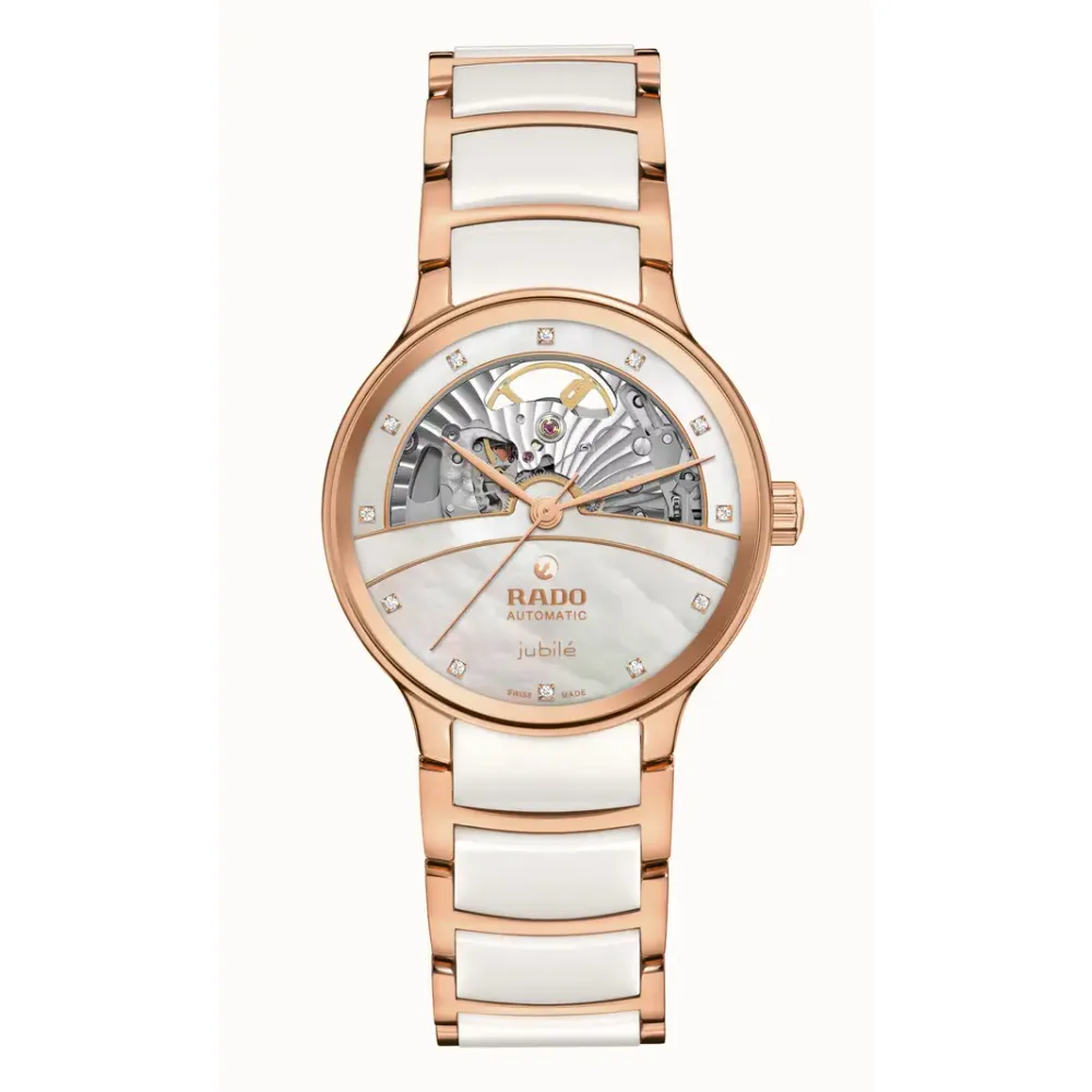 Rado Centrix Automatic Diamonds Open Heart, Stainless steel / PVD