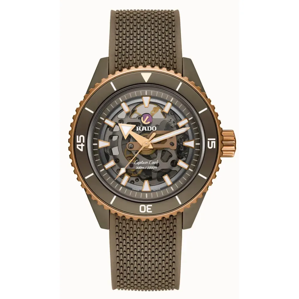 Rado Captain Cook High-Tech Ceramic Skeleton