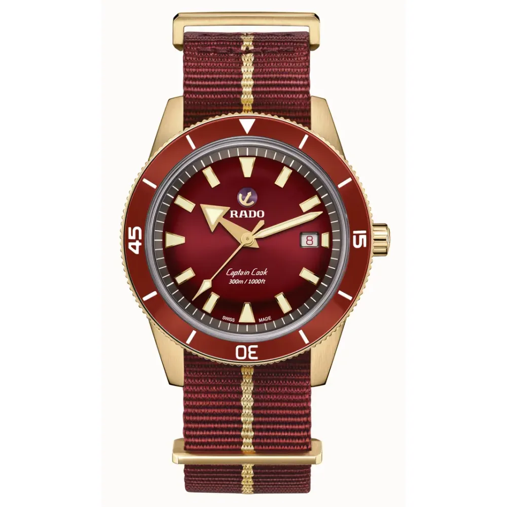 Rado Captain Cook Automatic Bronze, Bronze, High-Tech Ceramic, Titanium