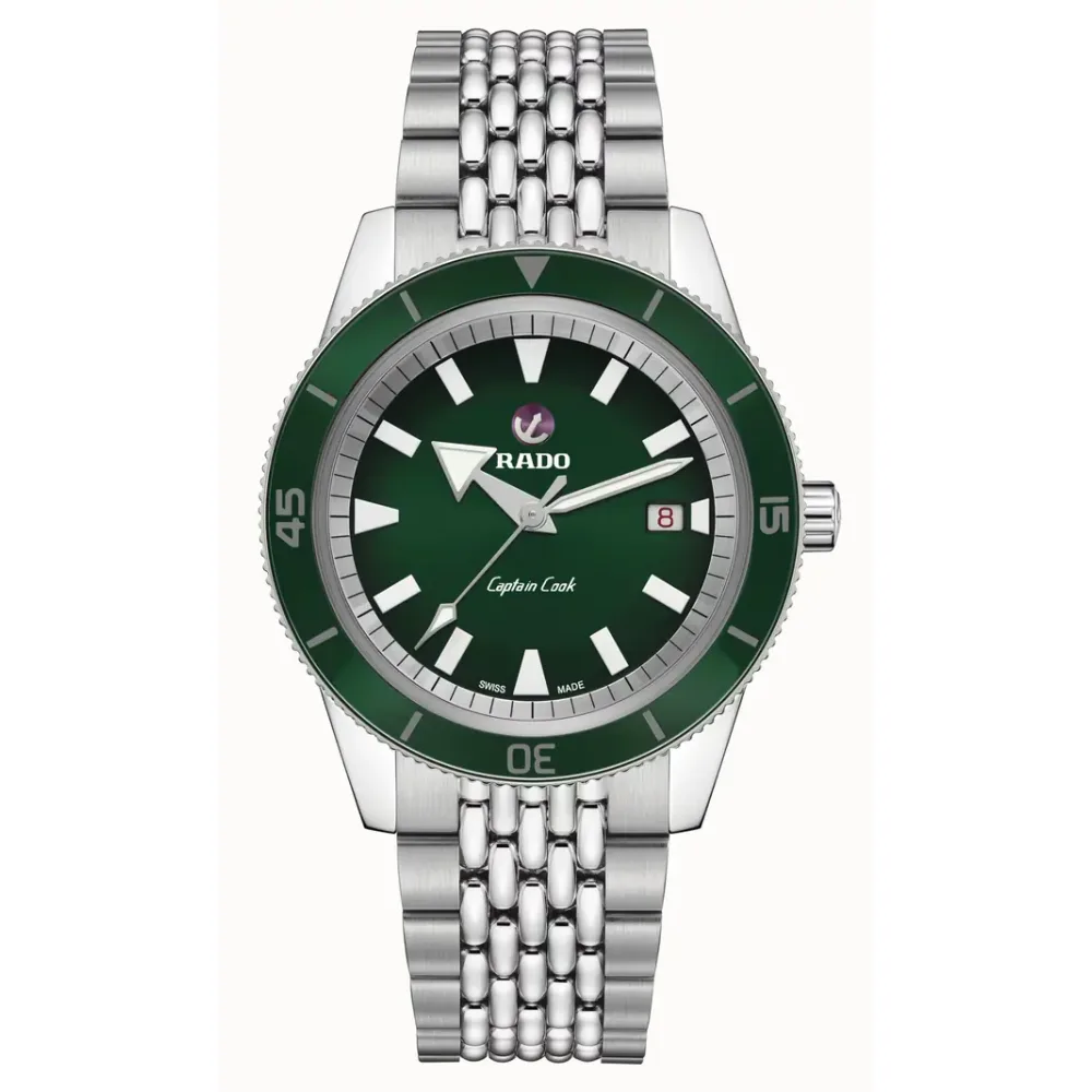 Rado Captain Cook Automatic, High-Tech Ceramic, Stainless Steel