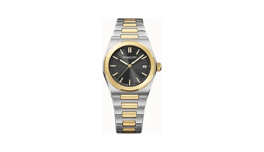 Raymond Weil A.R.T. Men's Automatic Graphite Dial Two-Tone Stainless Steel Bracelet Watch, 38 mm