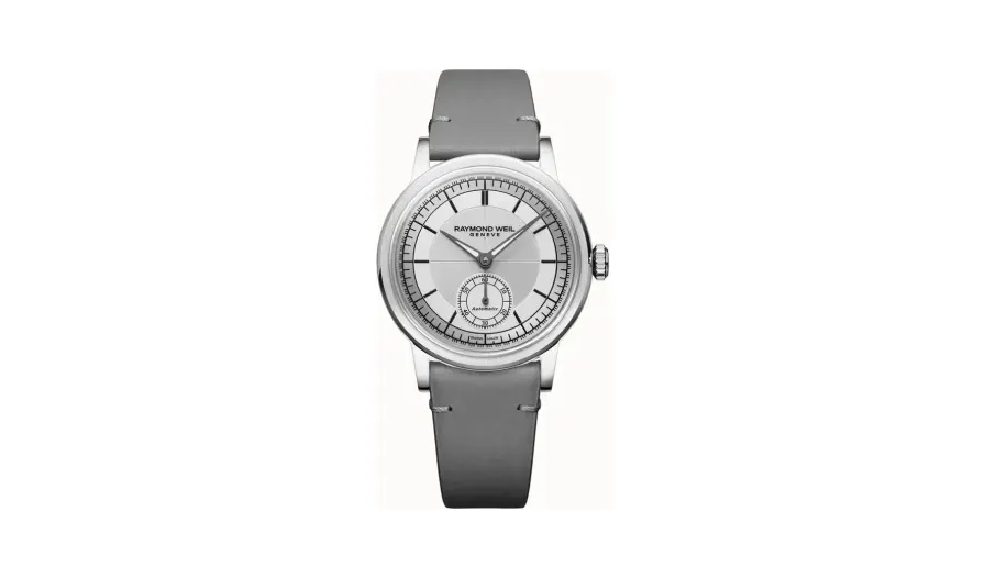 Raymond Weil Millesime Automatic Small Seconds Silver Dial Watch, 35mm, 35 mm