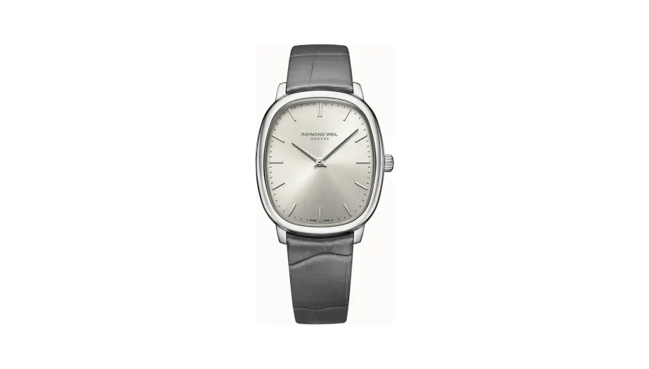 Raymond Weil Toccata Heritage Old Silver dial Mechanical Watch, 33 x 38 mm