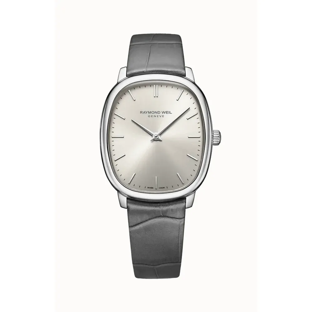Raymond Weil Toccata Heritage Old Silver dial Mechanical Watch, 33 x 38 mm