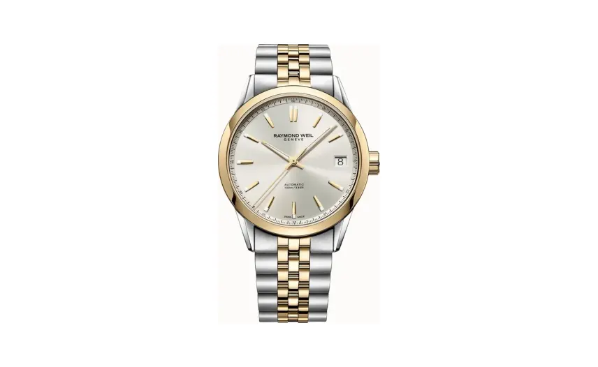 Raymond Weil Freelancer Men's Automatic Classic Two-Tone Yellow Gold Date Watch, 40 mm