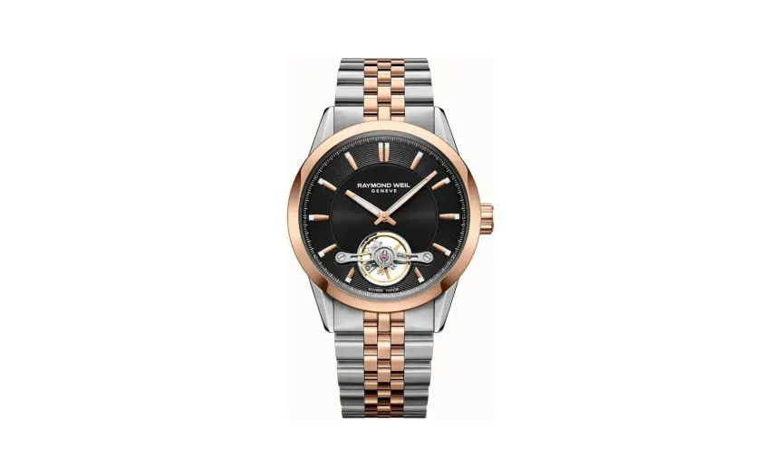 Raymond Weil Freelancer Calibre RW1212 Men's Rose Gold Automatic Watch, 42 mm