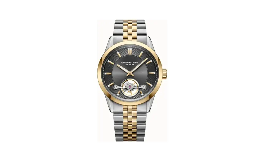 Raymond Weil Freelancer Men's Automatic Grey Dial Two-Tone Bracelet Watch, 42 mm