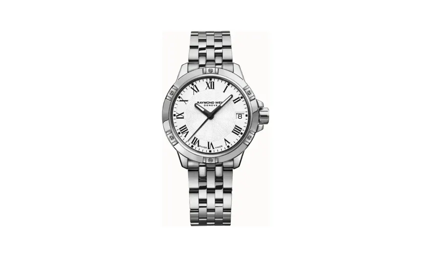 Raymond Weil Tango Classic Ladies Quartz White Dial Steel Date Watch, 30mm