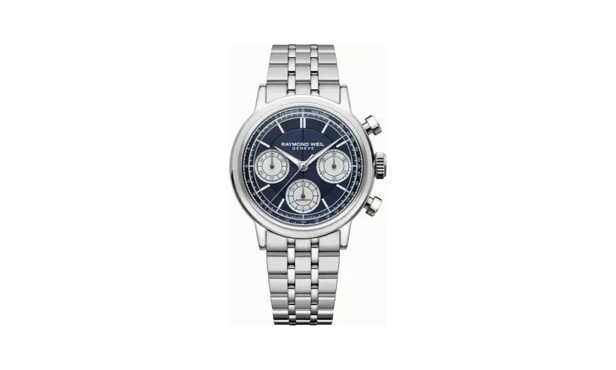 Raymond Weil Millesime Automatic Chronograph Midnight Blue Dial Watch, 39 mm